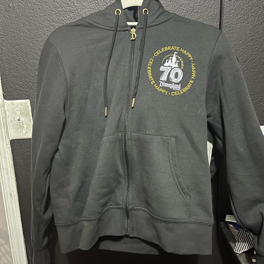 Disney Parks Disneyland 70th Anniversary Celebration Zip Up Hoodie